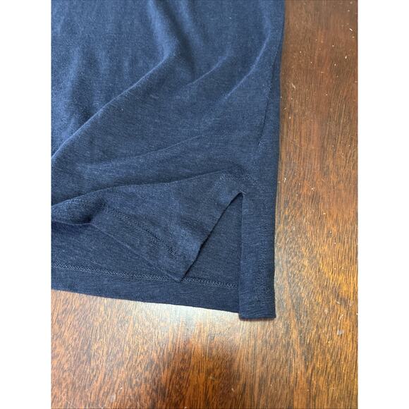 Eileen Fisher Womens Linen Tunic Top Size M Oversized Short Sleeve Lagenlook - Picture 5 of 8